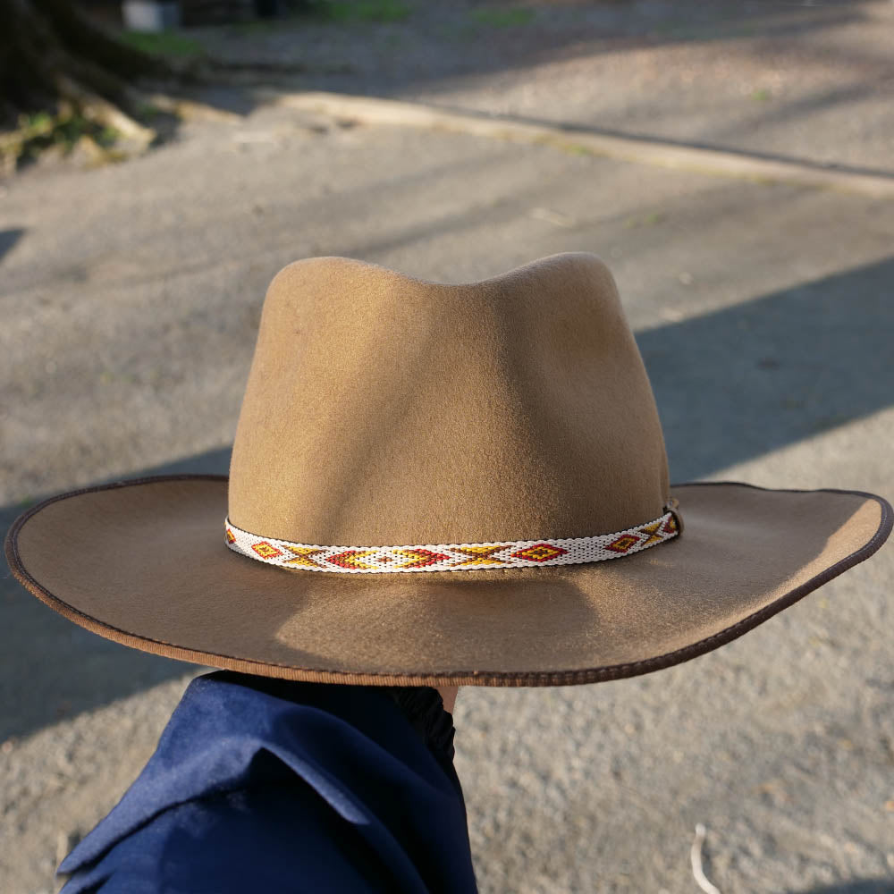 steton brown curshable hat
