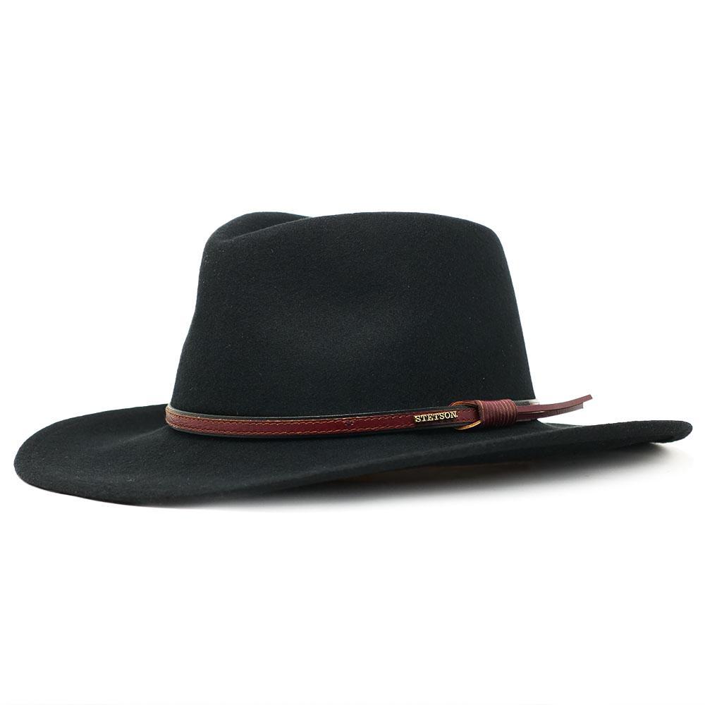 stetson crushable wool hats