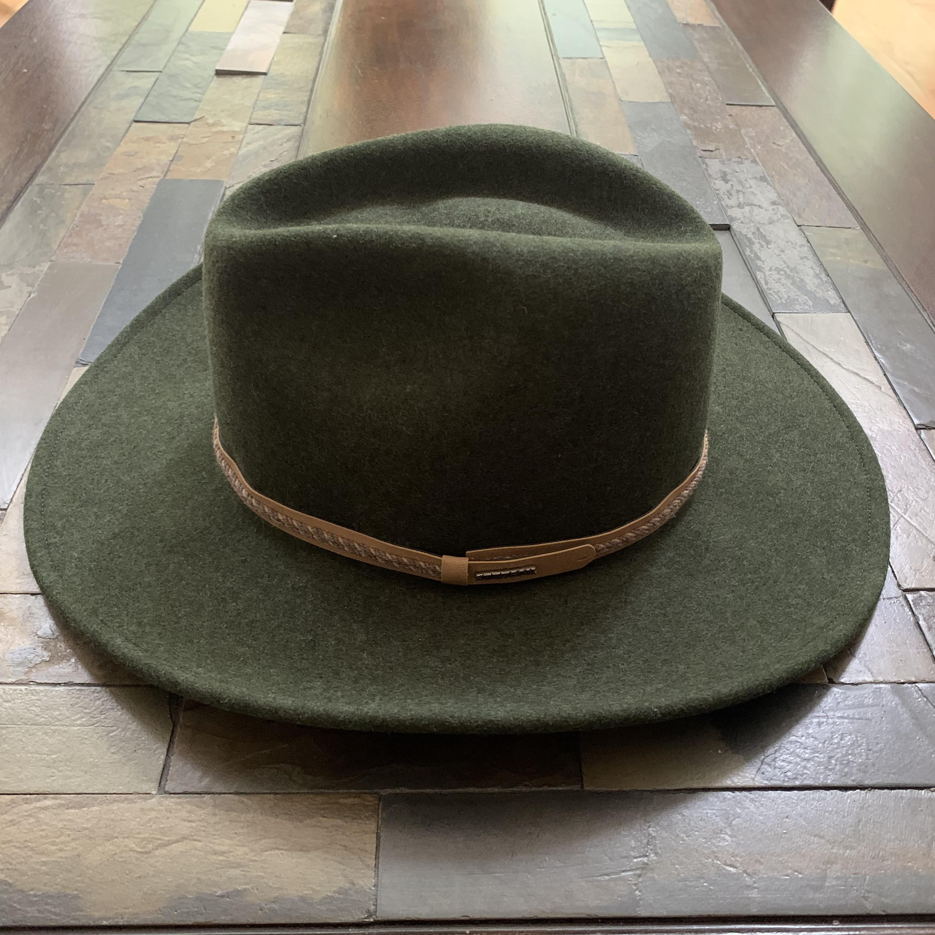 stetson pindale crushable wool hat