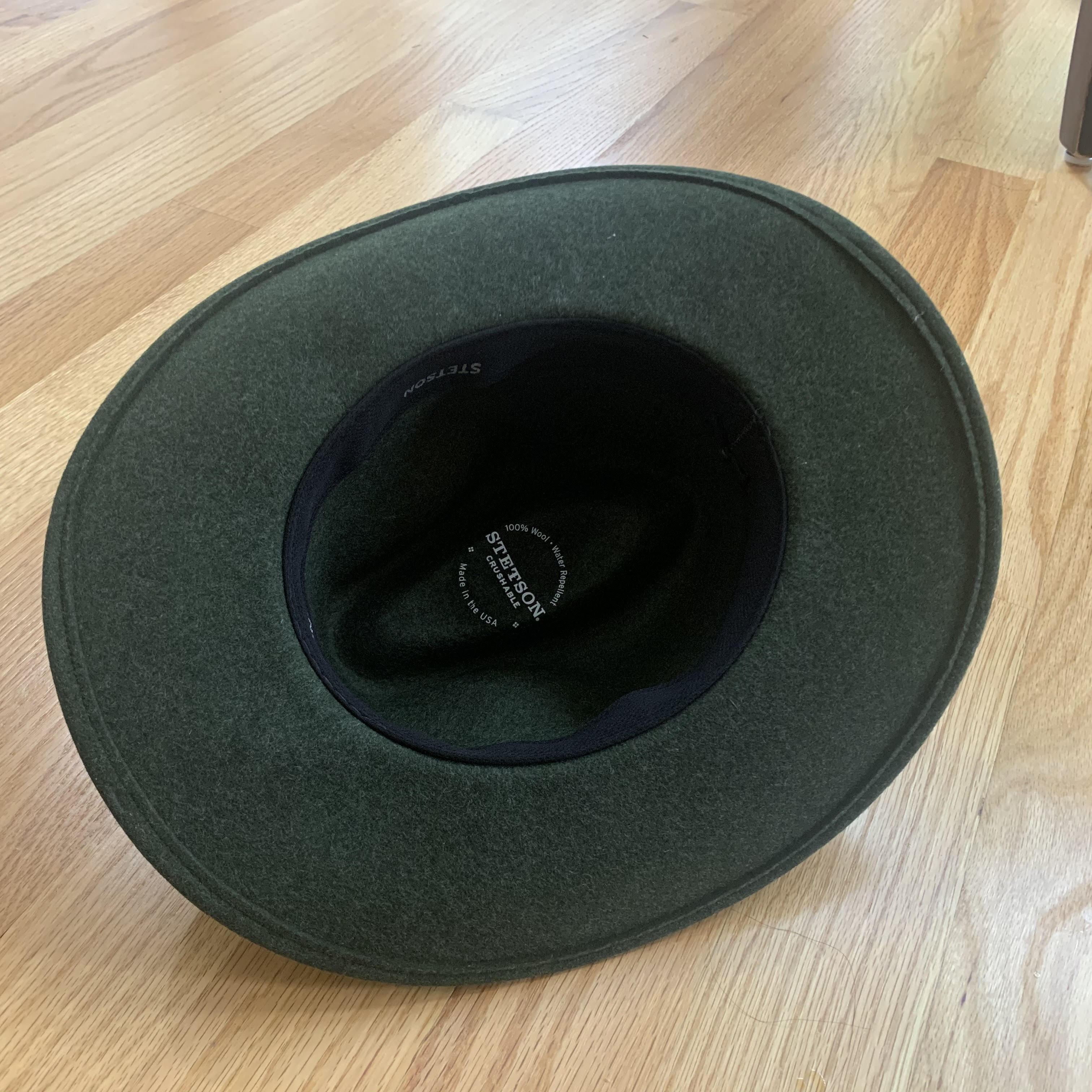 wool crushable hat